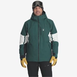 Men’s Epiphany insulated ski jacket size large color CYPRESS GREEN. NWT
